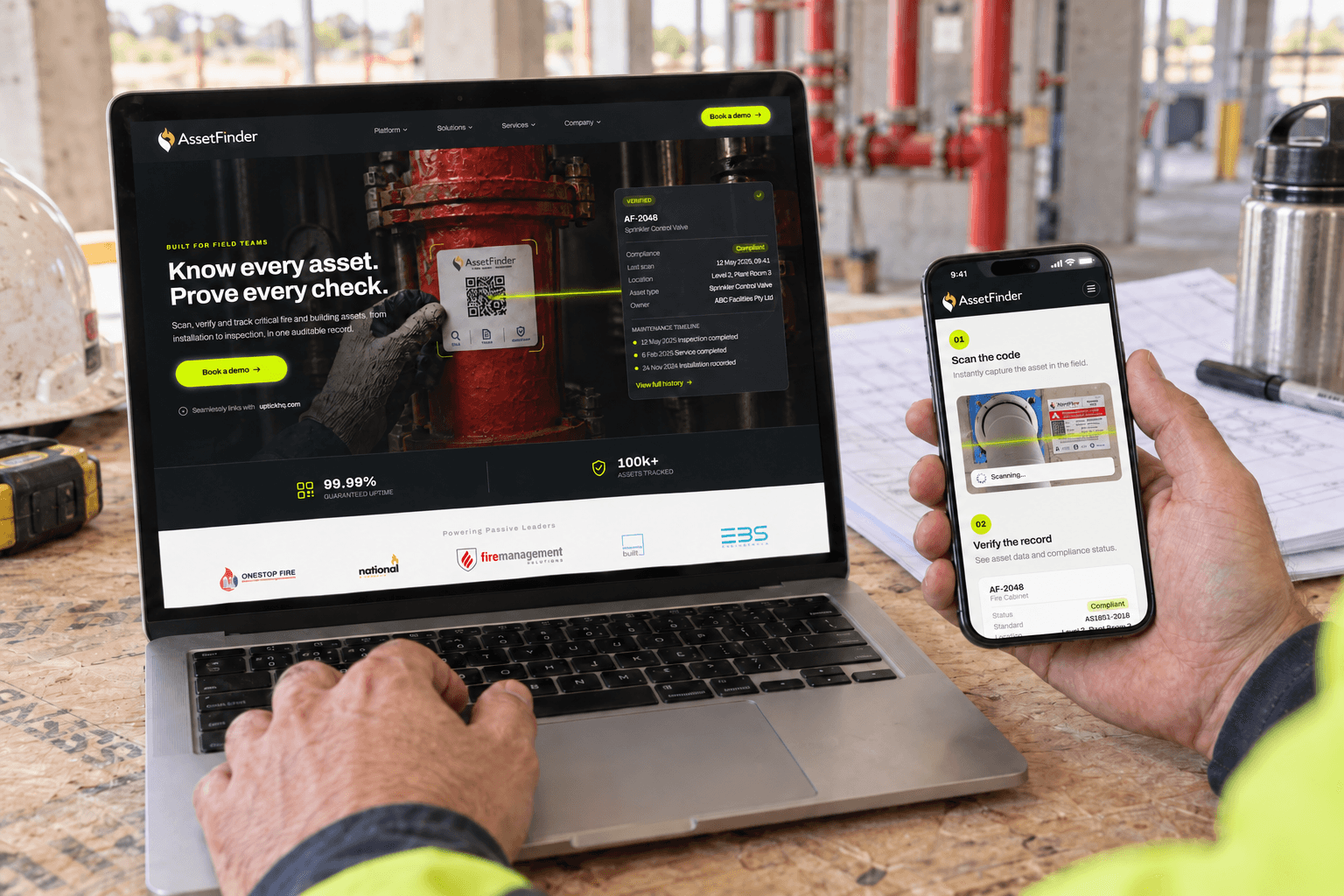 AssetFinder - Enterprise technology platform, NSW 3